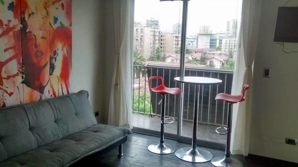 Hotel Departamentos Amoblados Santiago del Cile Esterno foto
